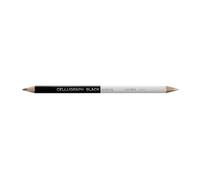 Crayon de marquage - LYRA GERMANY - Cellugraph L1940204 - double embout noir/blanc - encre permanente - ergonomique anti-roulement