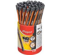Crayon de papier BLACK'PEPS JUMBO, dureté:HB,pot de 46