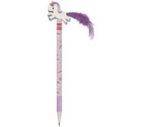 Legami - Crayon avec gomme, stylo de licorne, 0,7 x 19 cm, Mina HB, variante de licorne, trait précis, pour dessiner et écrire