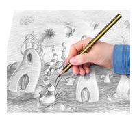 Crayon de papier Noris jumbo, degré de dureté: HB