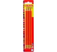 Herlitz Crayons graphites Lot de 4 Rouge