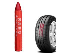 Crayon de peinture pour marquage des pneus, 1/4 crayons résistants à la décoloration pour pneus, marqueur universel étanche pour pneus de moto, véhicule électrique, marque les dommages causés par les