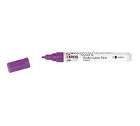 Crayon de peinture pour porcelaine - KREUL - 16464 - Lilas - Pointe 2-4 mm - Résistant au lave-vaisselle