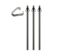 Crayon de rechange fin en métal avec clip pour écrivains incroyables