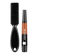 Crayon de remplissage de barbe - 11,6 cm - Étanche - Longue durée - Pour les poils du visage précis - Résistant à la transpiration - Marqueur de soins professionnels - Pour salon de coiffure, voyage