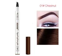 Crayon De Tatouage Pour Sourcils, Imperméable, 4 Fourchettes, 1 Pièce, 2020 Produits De Maquillage