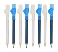 Crayon de tissu 8pcs Lignes claires matériaux premium Fonctionnement facile Tailors Tailors CHACK avec pinceau pour coudre la mode de mode bricolage