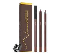 Crayon d'eyeliner en gel étanche - Formule de l'œil à épreuves à épreuves, formule lisse en soie | Maquillage quotidien esthétique avec aiguillon pour les femmes, les filles, l'application facile et l