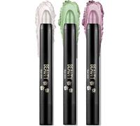 Crayon d'ombre à oeils Crayon d'ombre à oeils étanche Stick Shimmer Cream Eyeshadow Pen Créer le maquillage des yeux Glitter (A02)