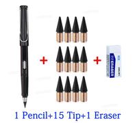 Crayon Effaçable Extron Unlimited,Technologie Noire,Sans Taille,Stylo Étudiant,Peinture Piazza,Ne Peut Pas Finir L'écriture,Plume De 1.2mm,16 Pièces Par Ensemble - Type Black Pen Set