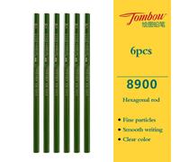 Crayon En Bois De Tombow Japonais,Croquis Professionnel,Dessin Hexagonal,École,Fournitures D'art,2b,Hb,2h,6 Pièces,12 Pièces,24 Pièces,8900 - Type 6pcs 2b