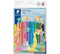 Crayon en cire Noris, étui plastique de 12