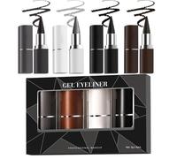 Crayon en gel pour les yeux, eye-liner noir naturel, palette de bâtons à paupières, transport simplement, liner à l'œil imperméable, 3 cm pour la collecte, vie quotidienne