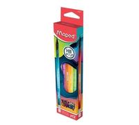 Crayon énergétique avec gomme HB 12pcs MAPED