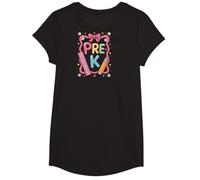 Crayon et règle pré-Maternelle Motif école Mignon T-Shirt