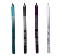 Crayon eyeliner 4pcs 4 couleurs perle épanoui de perle de longueur eye-liner 8, 5 g maquillage imperméable crayon fard à paupières, style 3 ...