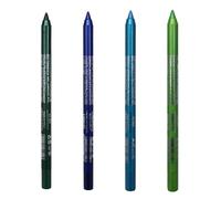 Crayon eyeliner 4pcs 4 couleurs perle épreuve à feuille de perle de longue durée eye-liner 8, 5 g maquillage étanche crayon à paupières, style 2 ...
