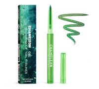 Crayon eyeliner à changement de couleur vert métallisé, gel Kajal | Crayon fard à paupières nacré et effet changement de couleur pour des lignes précises, hautement pigmenté, tenue sans bavure