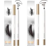 Crayon eyeliner imperméable et durable, à séchage rapide, imperméable et résistant à la transpiration, eyeliner extra fin, facile à dessiner