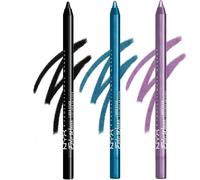 Crayon Eyeliner Longue Tenue Epic Wear,[Noir,Turquoise,Violet],Pack Trio
