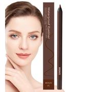 Crayon Eyeliner Résistant À L'eau | Produits Pour Le Contour Des Yeux,24h Résistant Tenue Longue Durée Maquillage Application Facile Pour Femmes Matures Sourcils