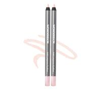 Crayon Eyeliner Rose Longue Tenue Wonderskin 1440, Lot de 2 - Crayon Eyeliner Imperméable, Affûté et Résistant aux Bavures (Icing)