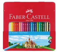 Crayon - Faber-Castell - 115824 - 24 Couleurs - Bois - Mixte
