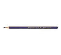 Faber-Castell Crayons Gold 1221 2H Lot de 12 Noir
