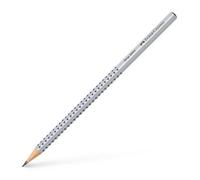 Crayon - Faber-Castell - Grip 2001 - HB - Épaisseur 2 mm - Laqué Argent