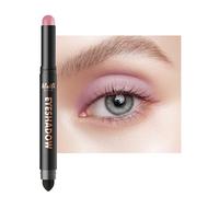 Crayon Fard a Paupiere Matte, Longue Durée Waterproof, Smoky Rose Bâton Ombre a Paupiere, Smooth Texture Fards à Paupières Crème, Hight Pigmenté Facile à Utiliser, Avec Pinceau Maquillage Femme-09