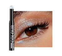 Crayon Fard a Paupiere Paillette, Longue Durée Waterproof, Blanc Bâton Ombre a Paupiere Paillettes, Smooth Texture Fards à Paupières Crème, Hight Pigmenté Facile à Utiliser, Maquillage Femme Yeux-19