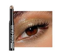 Crayon Fard a Paupiere Paillette, Longue Durée Waterproof, Marron Bâton Ombre a Paupiere Paillettes, Smooth Texture Fards à Paupières Crème, Hight Pigmenté Facile à Utiliser, Maquillage Femme Yeux-07