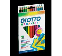 Crayon Giotto Méga Tri ( Lot De 12 ) Le Geant De La Fete