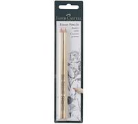 Crayon-gomme - Faber-Castell - Perfection 7056 - Lot de 2 - Rouge - Sans PVC