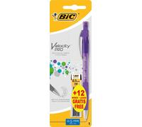Crayon gomme Velocity Pro 1+12 Mix BIC