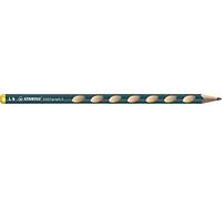 Crayon graphite ergonomique - STABILO EASYgraph S - 1 crayon à papier HB - gauche ardoise