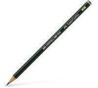 Faber-Castell Crayon graphite Castell 9000 – 5H – hexagonal, mine 2 mm – Lot de 12