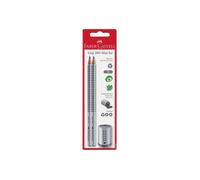 Crayon graphite - Faber-Castell - GRIP 2001 - Noir - Pack de 2 - Ergonomique