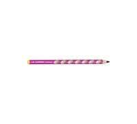 STABILO Crayon graphite ergonomique EASYgraph HB 3,15 mm Gaucher Rose