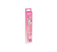 Crayon graphite - HB - Rose - Mine infinie - Ne se taille pas - Facile à effacer -