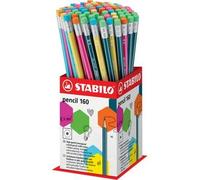 Crayon graphite Pencil 160 avec gomme, display de 72