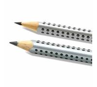 Faber-Castell Crayon graphite triangulaire Grip 2001 Soft Grip 2B Multicolore 1 unité