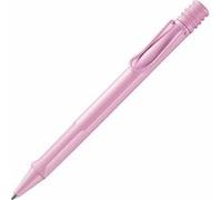 Lamy safari lightrose - Stylo à bille avec grip ergonomique et largeur de trait M - pour une écriture longue et agréable - en plastique robuste ASA - avec recharge grande capacité M 16 en noir