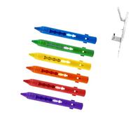 Crayon lavable pour enfants, tout-petits, prise en main confortable, crayon coloré pour le corps, le visage, le dessin, le coloriage, la peinture corporelle des enfants