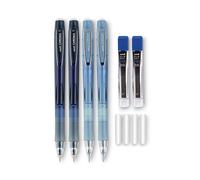 Crayon m canique Uni-ball Chroma avec recharges de mine et de gomme 0,7 mm Hb (#2) Mine noire Couleurs assorties 4/lot