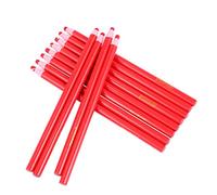 Crayon Marqueur Décollable Rouge Stylo Cire Multi-surfaces pour Vêtements Cuir Verre Pratique