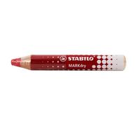 STABILO Crayons marqueurs MARKdry – Lot de 3 – Rouge