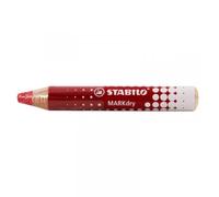 STABILO Crayons marqueurs MARKdry – Lot de 3 – Rouge