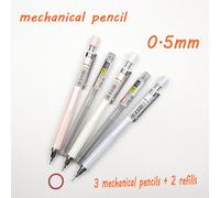 Crayon Mécanique En Plastique À Motif De Fleurs De Cerisier 2b, 0.5/0.7mm, Automatique, Pour Dessin De Peinture, Fournitures Scolaires Et De Bureau