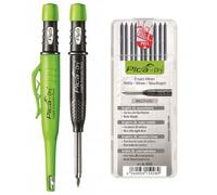 Crayon mine graphite PICA-DRY 30403 avec étui à mines de rechange